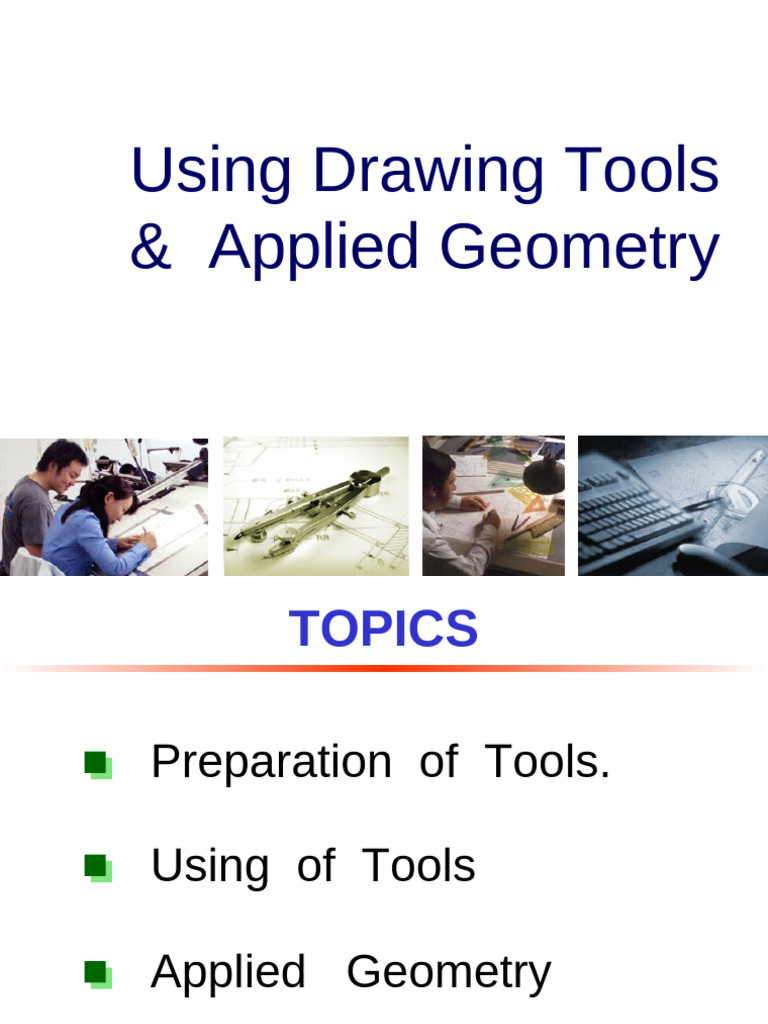 Lec - 01 - Using Drawing Tools | PDF