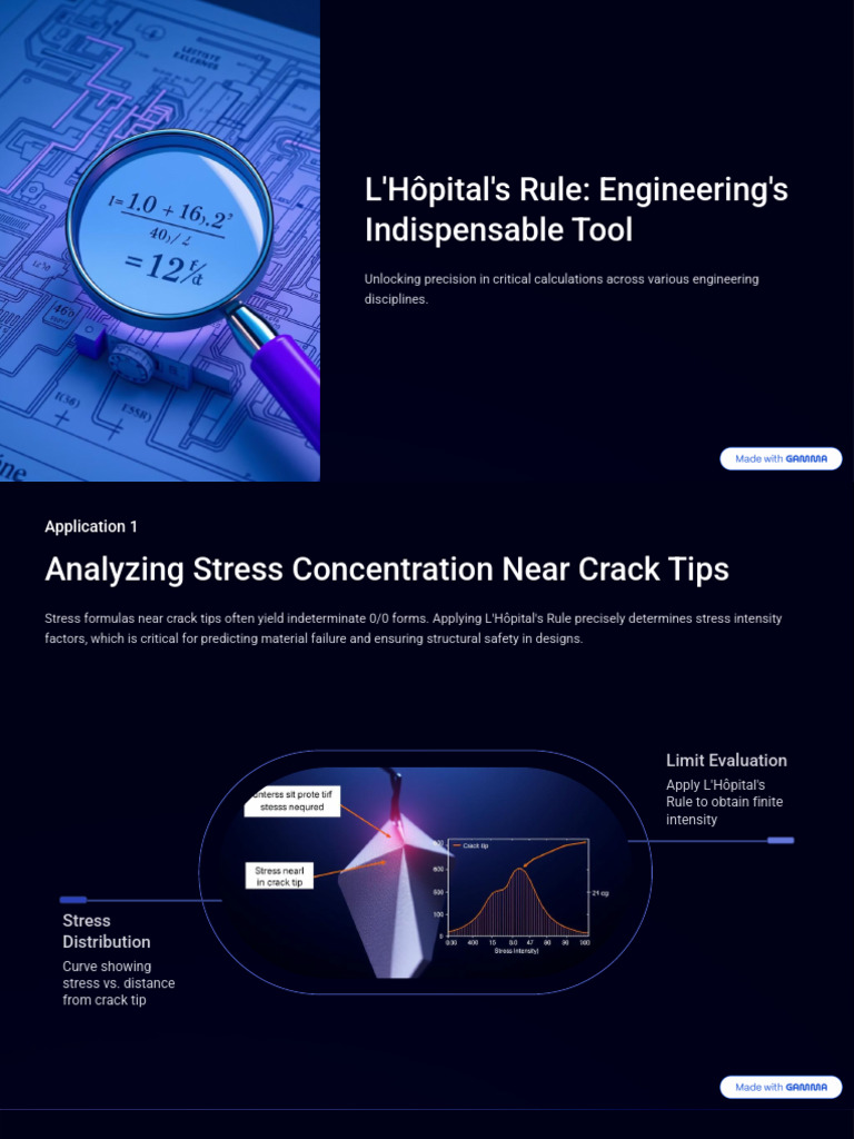L'Hôpital's Rule in Engineering Applications | PDF | Boundary Layer ...