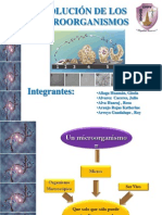 Evolucion.. Microorganismos