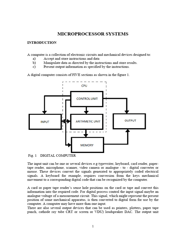 Mic 1 | PDF | Central Processing Unit | Computer Data Storage
