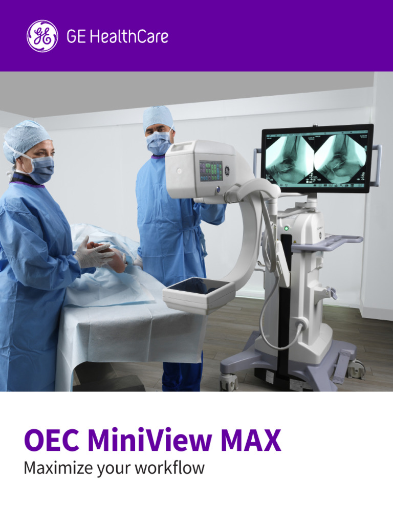 OEC MiniView MAX: Enhance Extremity Imaging | PDF | X Ray