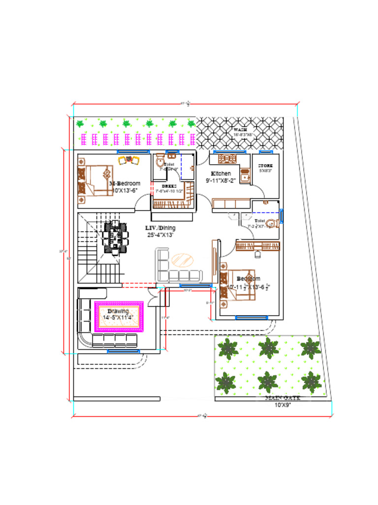 Architectural Floor Plan Overview | PDF