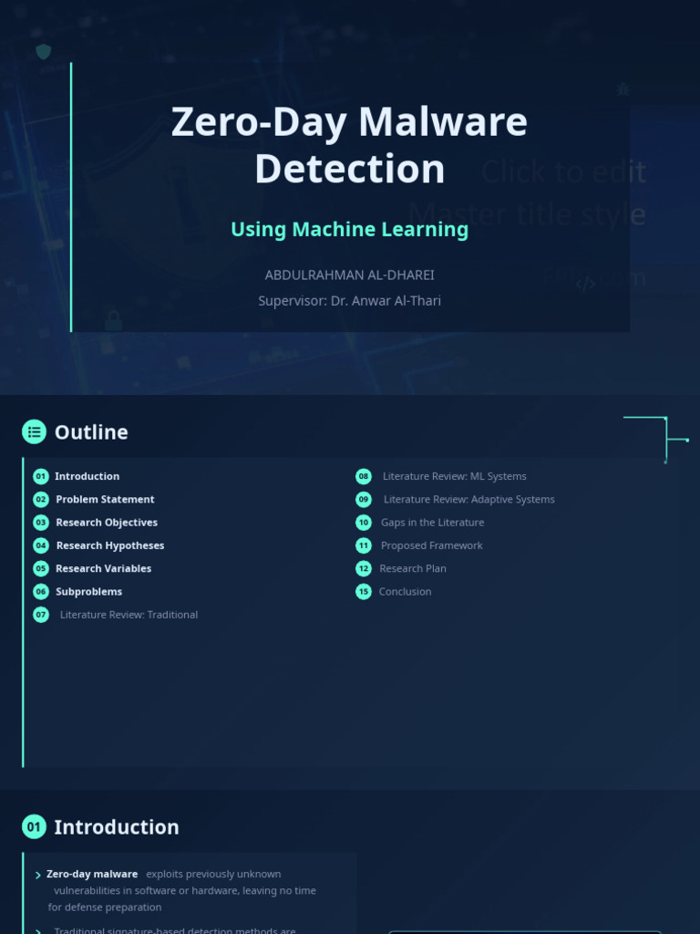 Machine Learning for Zero-Day Malware Detection | PDF | Machine ...