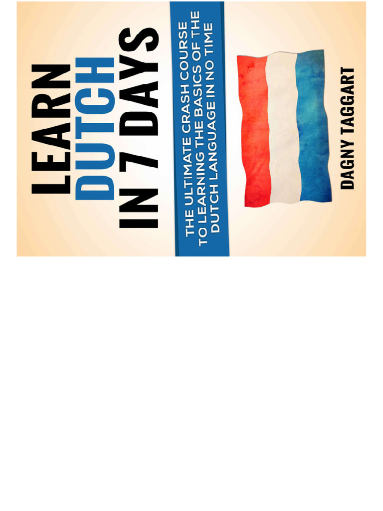 Dutch Learning 1 | PDF