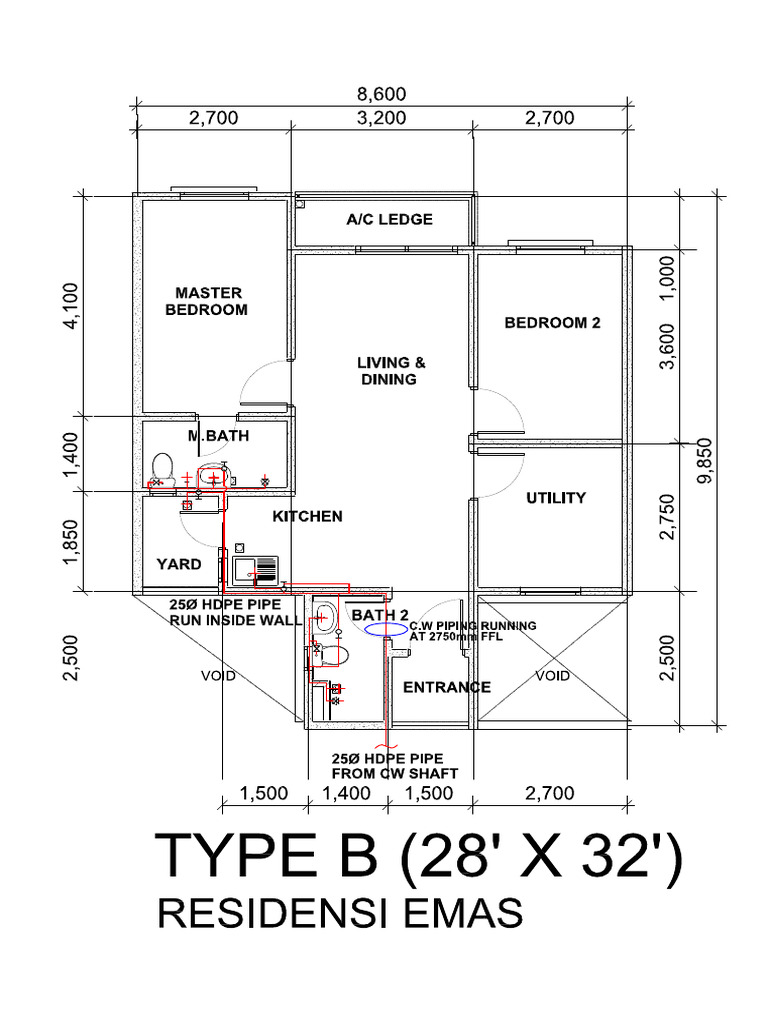 Pipe Routing and Opening Type B CW PIPE20250703002255 | PDF