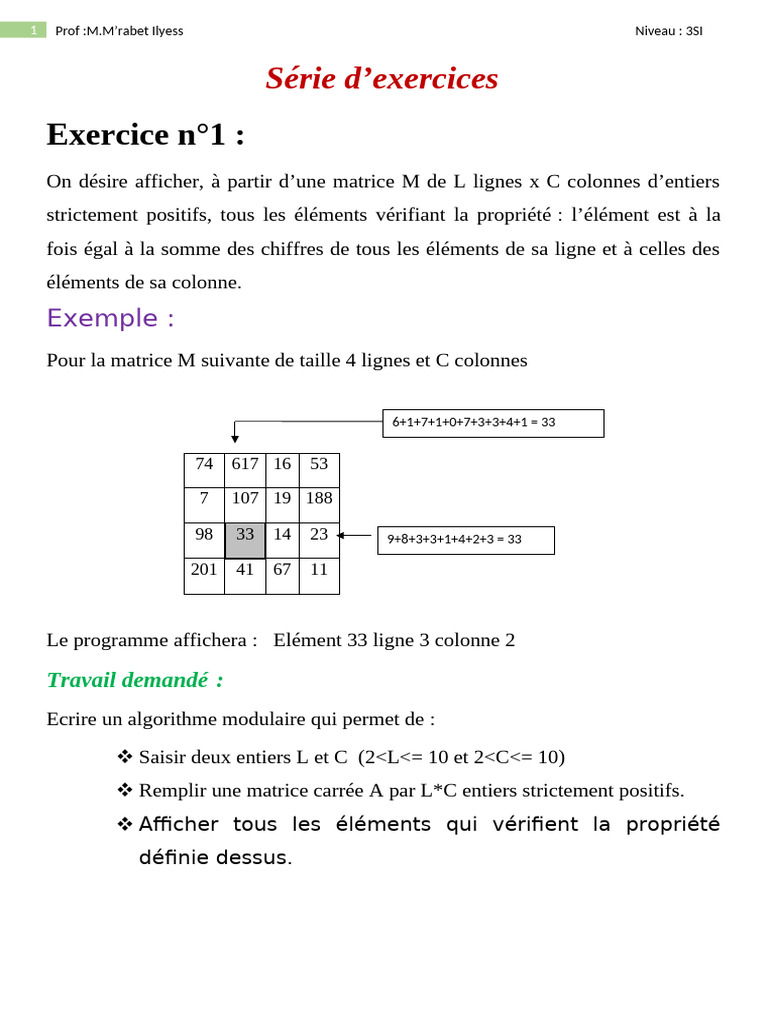 Exercices de programmation en Python | PDF | Mathématiques | Théorie ...