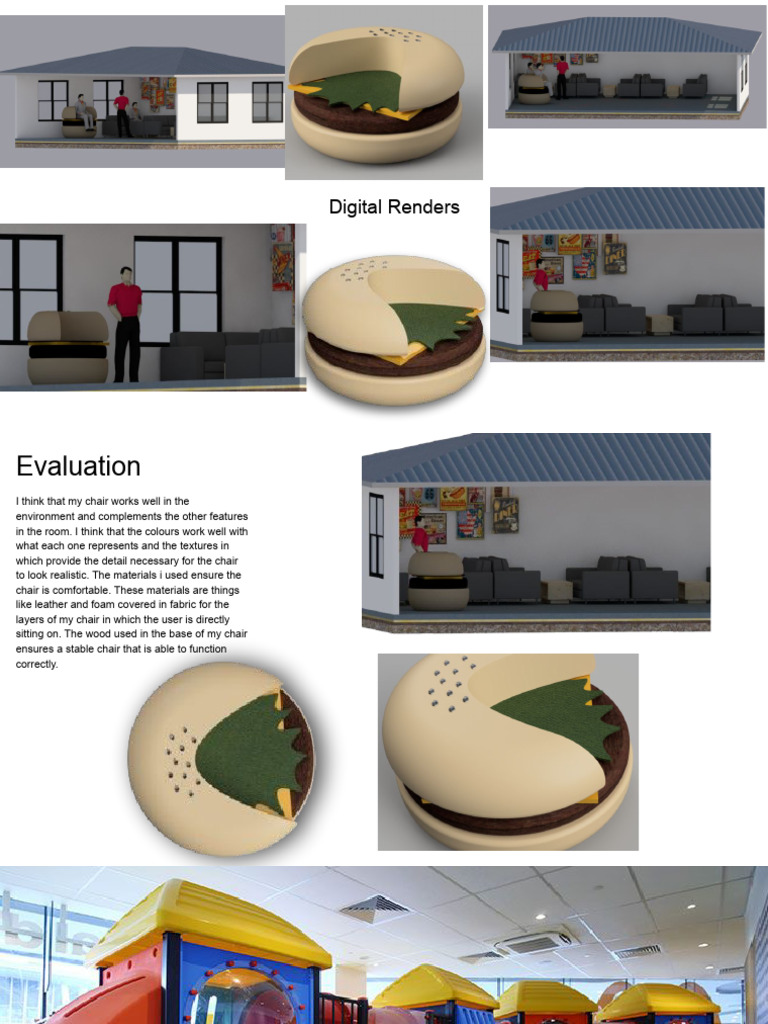 Chair Design Digital Render Evaluation | PDF