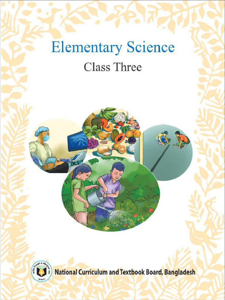 Class Three Elementary Science Textbook | PDF | Foods | Leaf