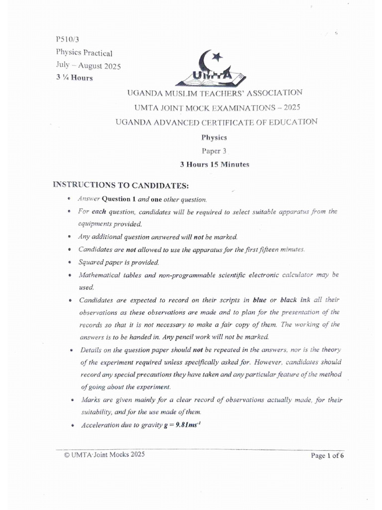 Phy 3 | PDF