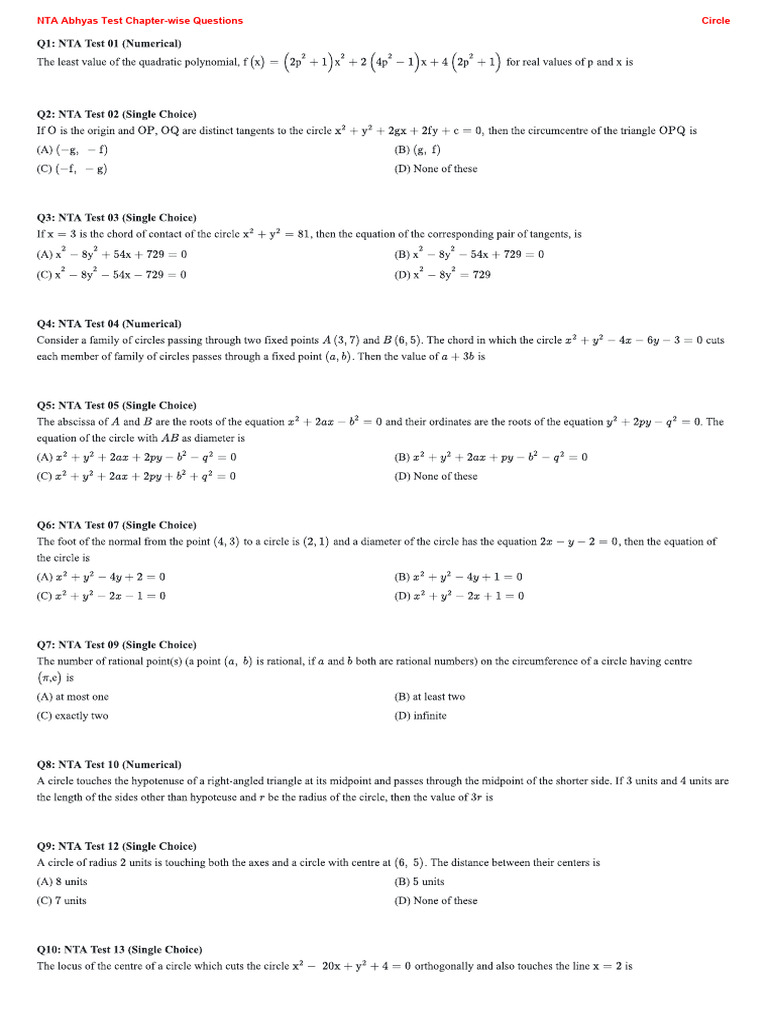 12 Circle | PDF
