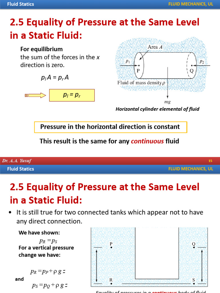 GENG301 - Fluid Mechanics III | PDF | Pressure | Pressure Measurement