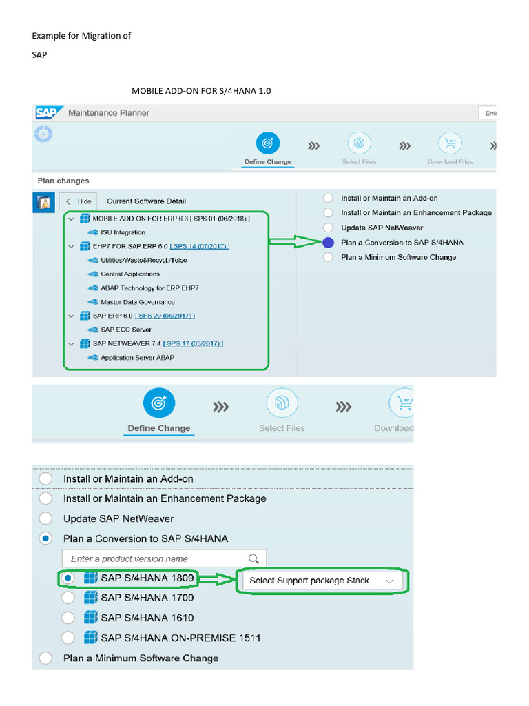 Mobile Add-On For Erp 63 To s4h 1809 | PDF
