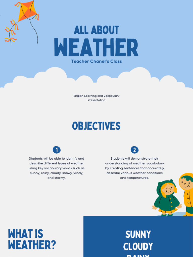 Weather Activities for Kids | PDF | Weather | Sky