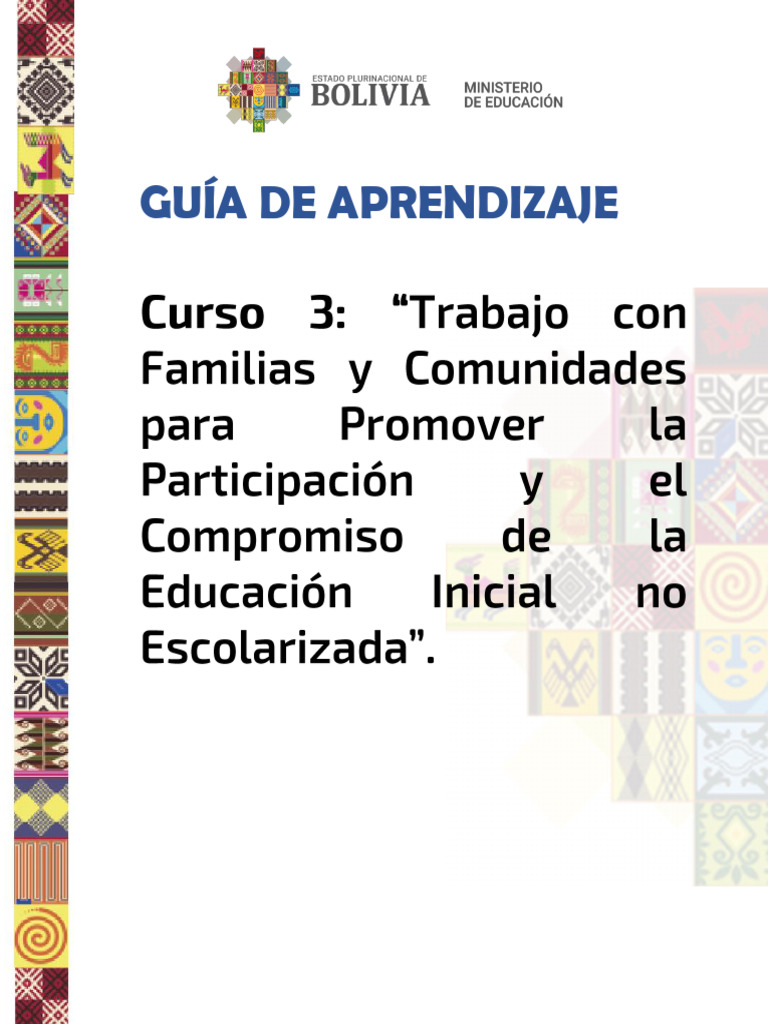 Guia3 LK | PDF | Educación de la primera infancia | Evaluación