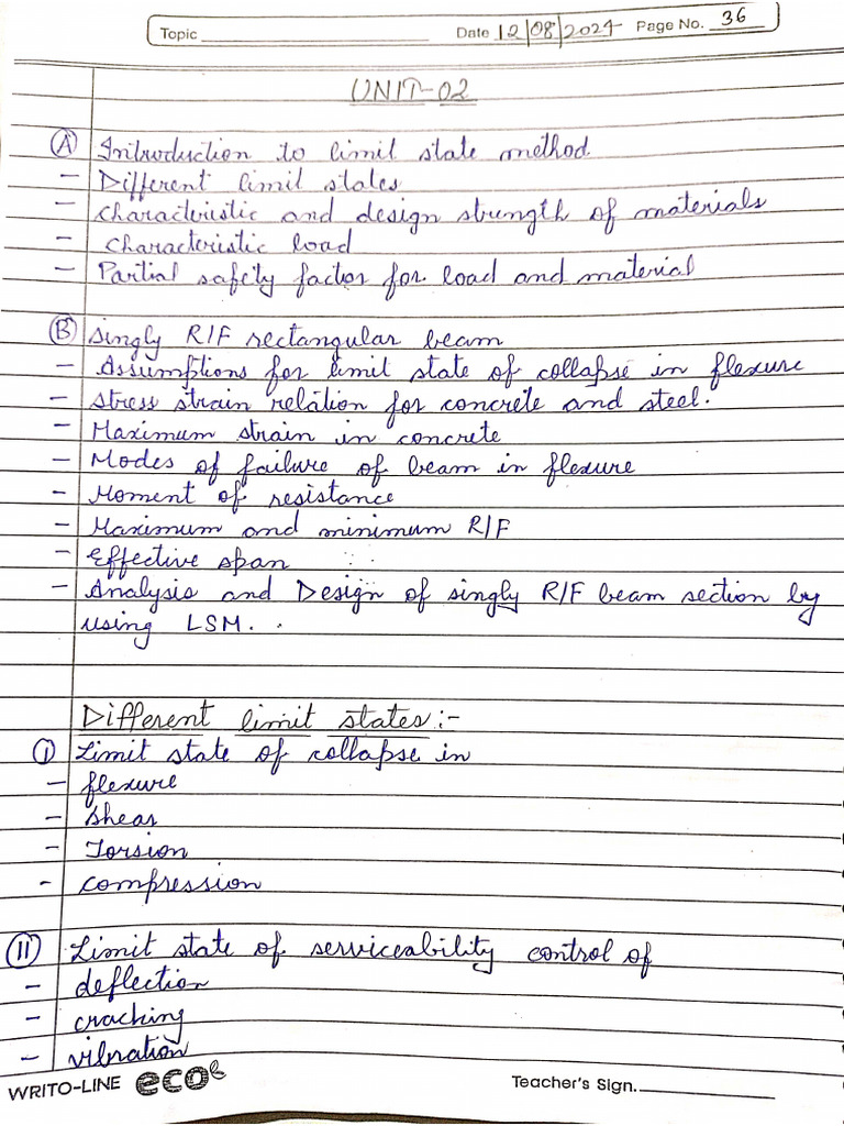 RCC I Unit2 | PDF