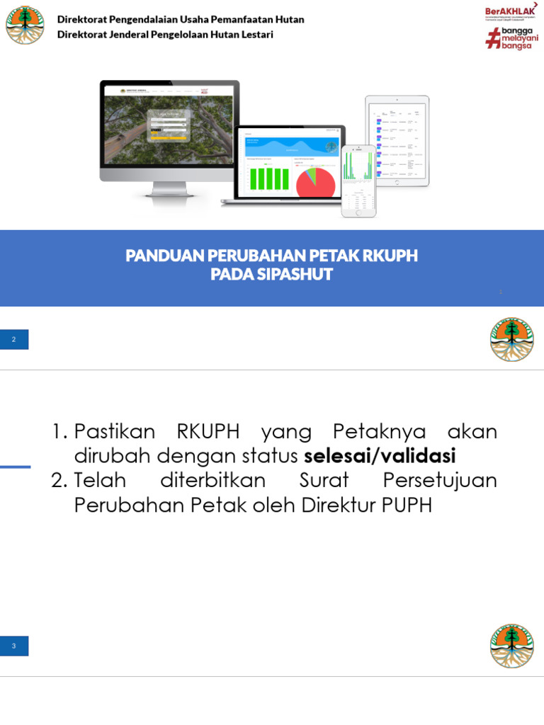 Panduan Perubahan Petak RKUPH | PDF