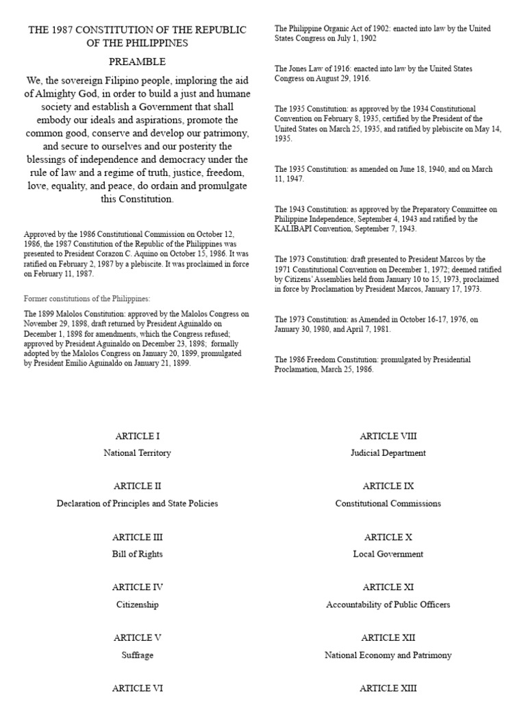 Article III: Bill of Rights Overview | PDF | Search And Seizure ...
