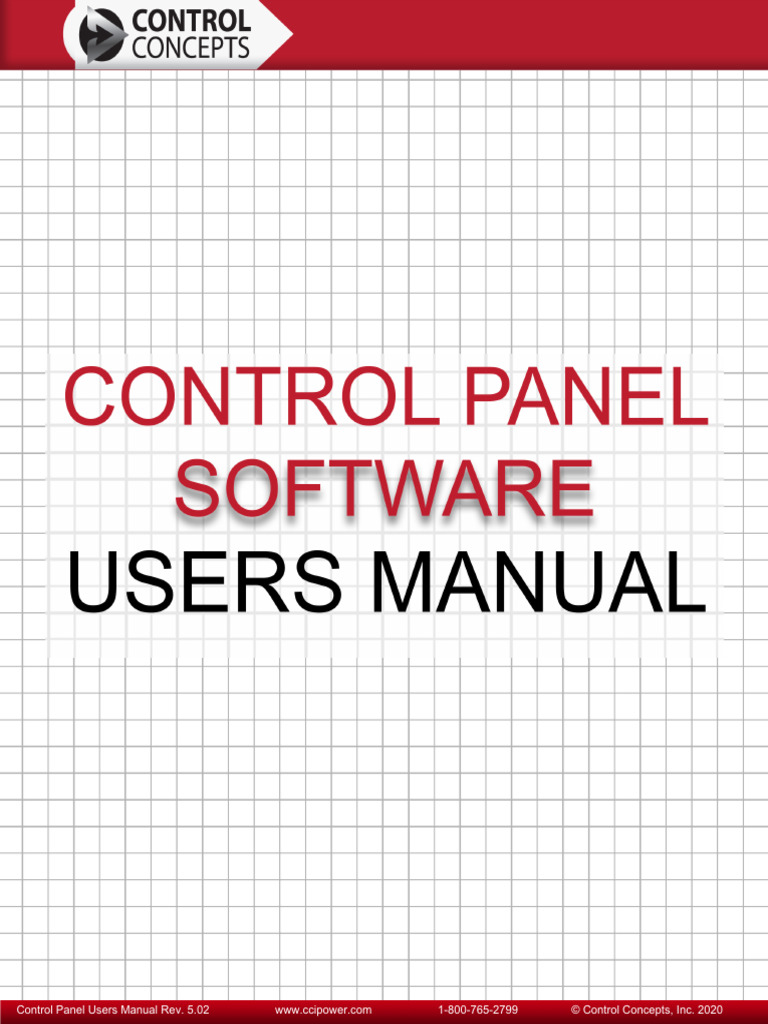 Control Panel Users Manual 5.02 | PDF | Computer Network | Usb