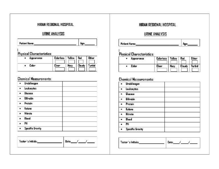 Urine Analysis | PDF