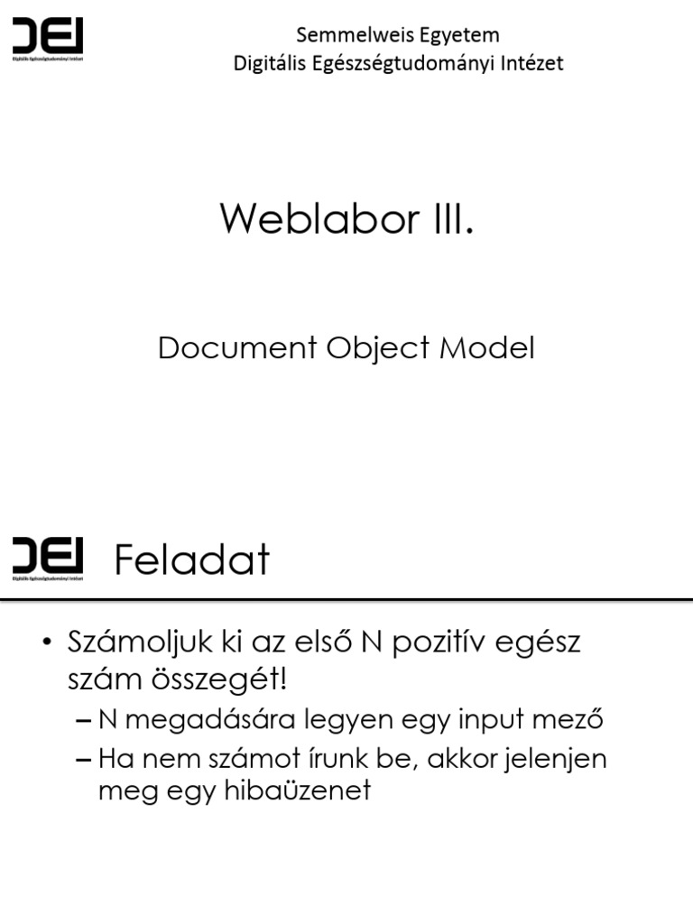 04 Weblabor3 Dom3 | PDF
