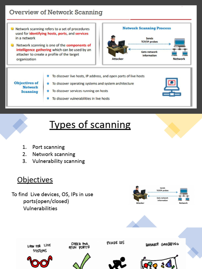 Scanning Techniques and Tools Overview | PDF