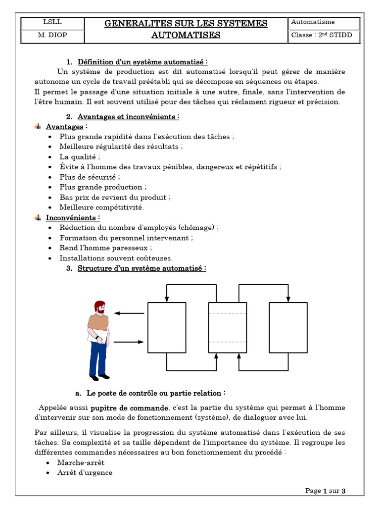 Introduction aux systèmes automatisés | PDF | Énergie pneumatique ...