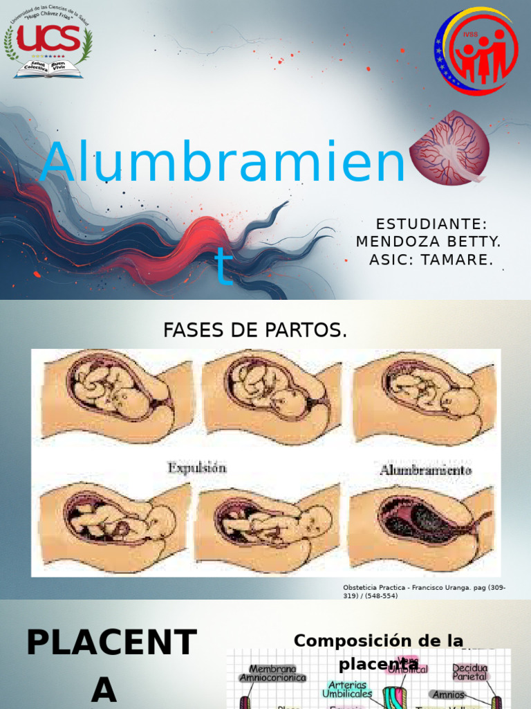 Tipos y Manejo del Alumbramiento | PDF | Parto | Especialidades Medicas