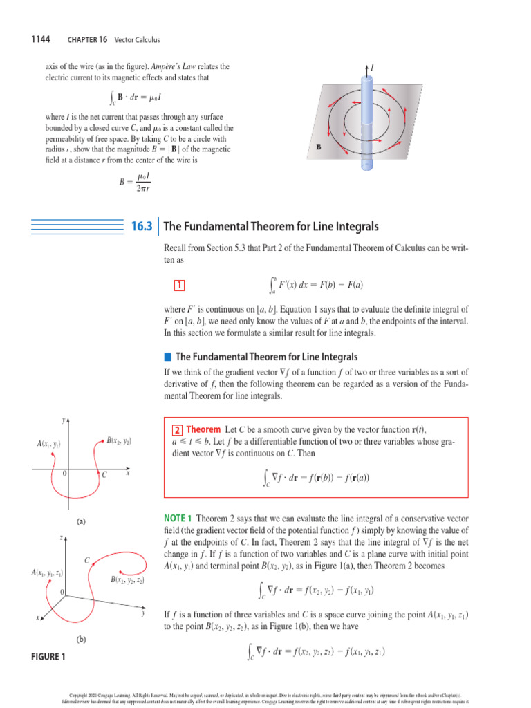 Vector Calculus: Line Integrals Explained | PDF | Integral ...