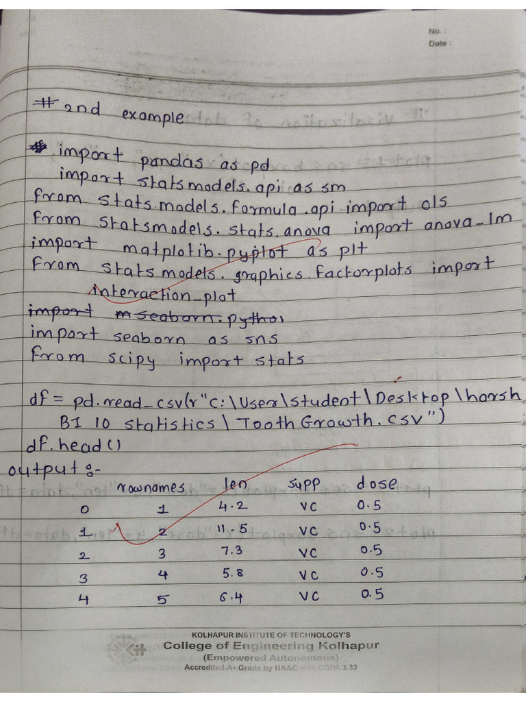 Stat Lab 6 | PDF