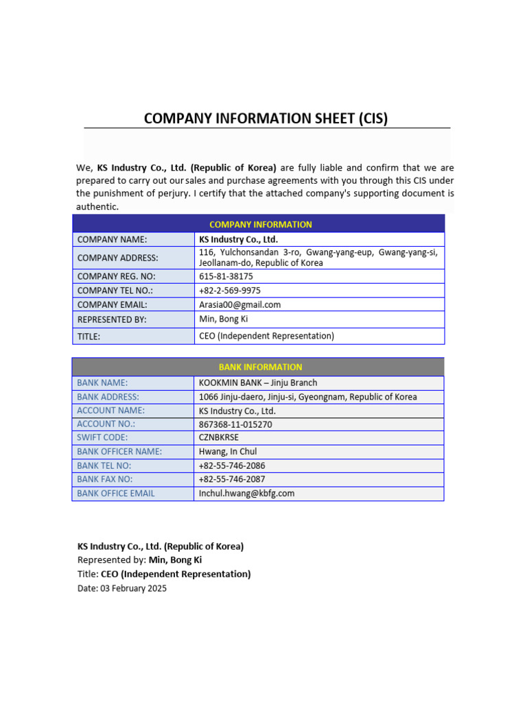 Ksi Cis 2025 | PDF