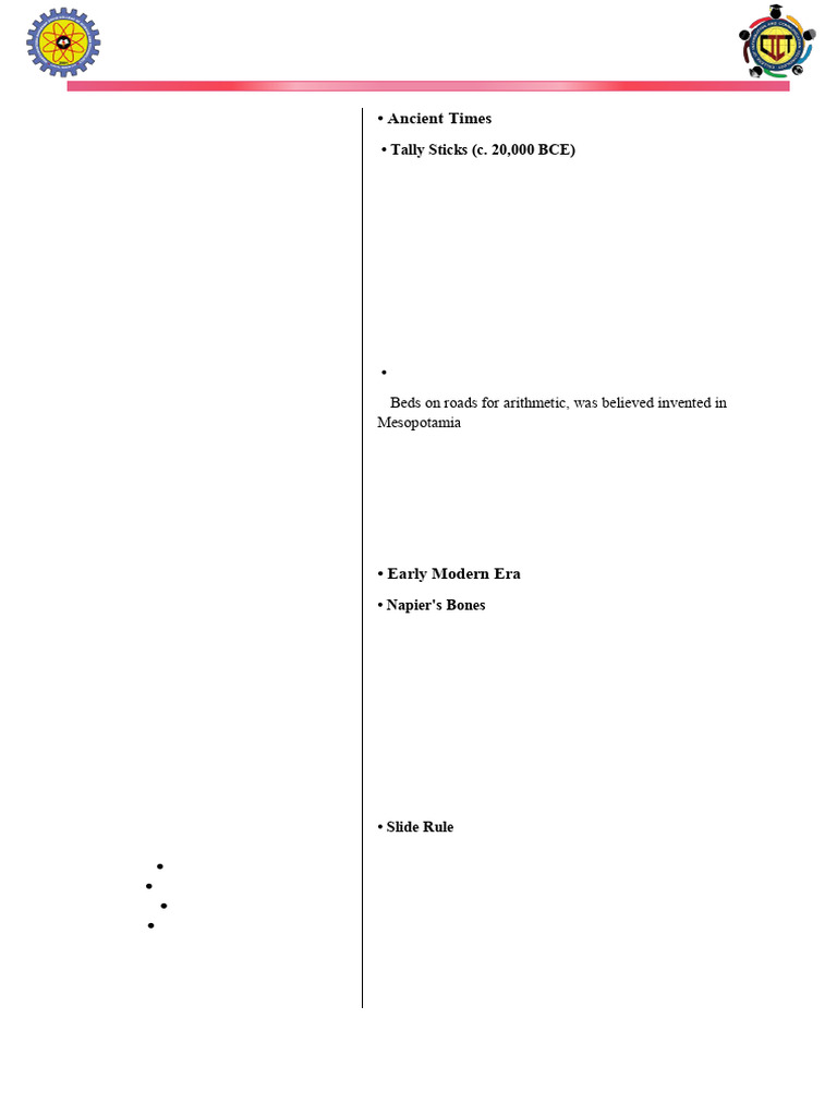 History and Evolution of Computing | PDF | Random Access Memory | Read ...