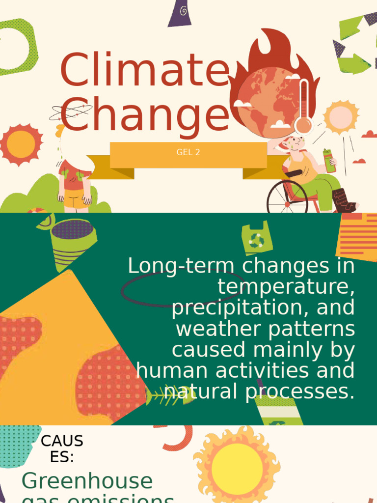 Causes and Effects of Climate Change | PDF