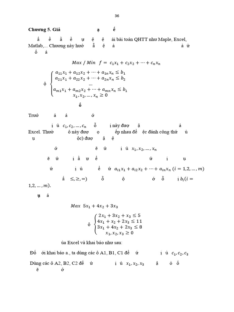 LP Excel | PDF