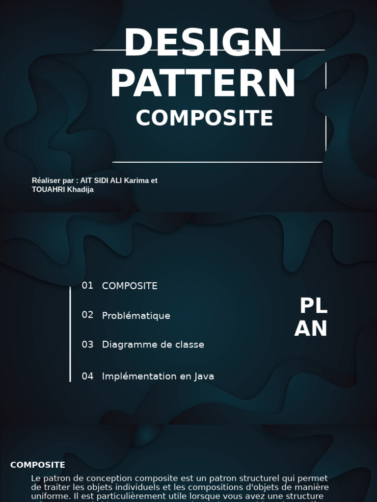 Patron de conception Composite en Java | PDF