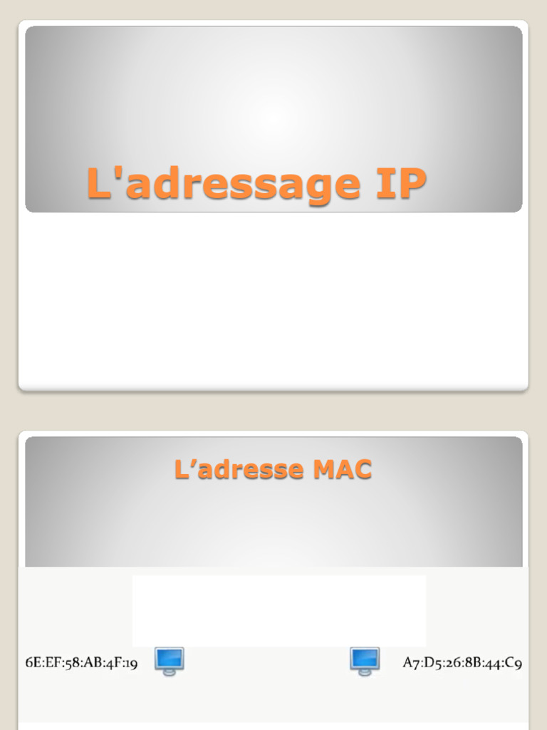 Comprendre l'adressage IP et IPv6 | PDF | Adresse IP | I Pv6
