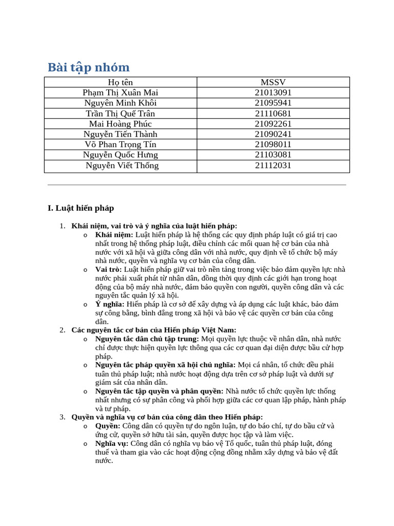 Bài tập nhóm PLDC | PDF