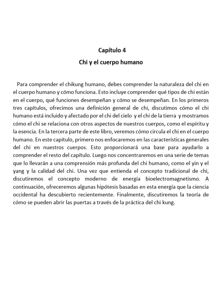 Naturaleza del Chi en el Cuerpo Humano | PDF | Imán | Campo magnético