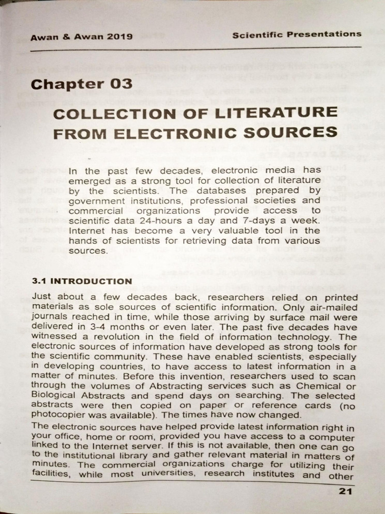 Scientific Presentation Chapter 3 6 | PDF