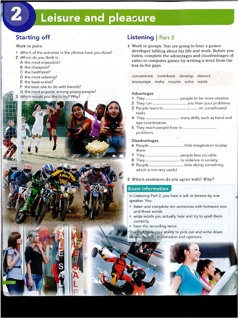 Complete First - Unit 2 | PDF