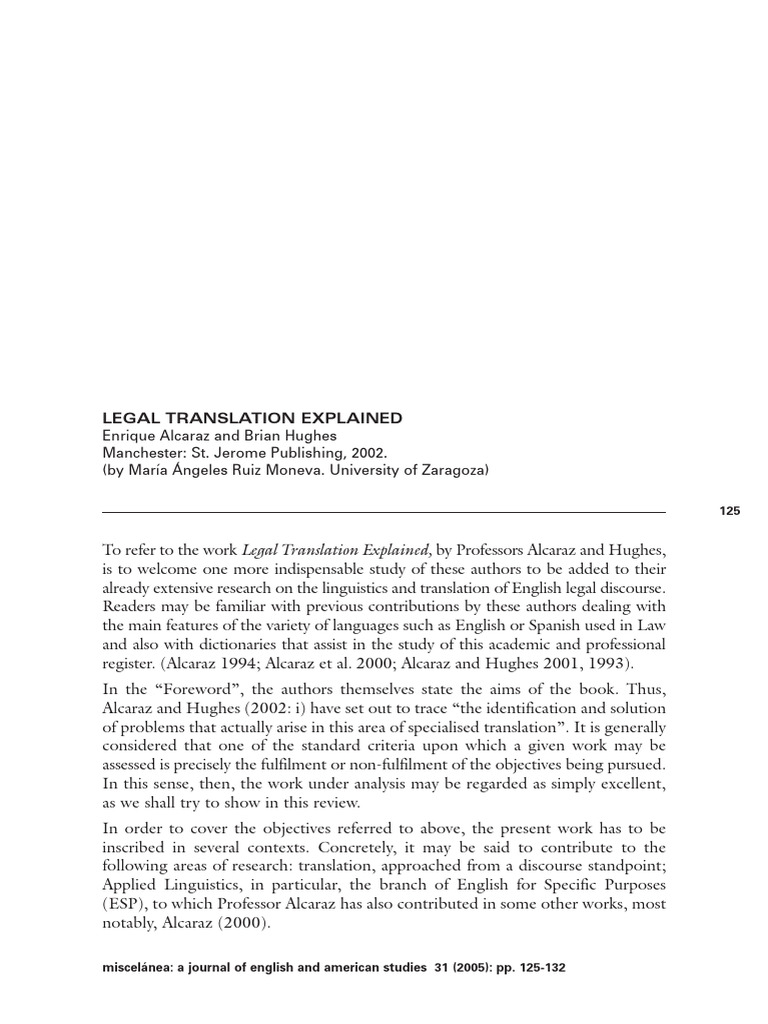 Legal Translation Insights and Methods | PDF | Translations | Linguistics