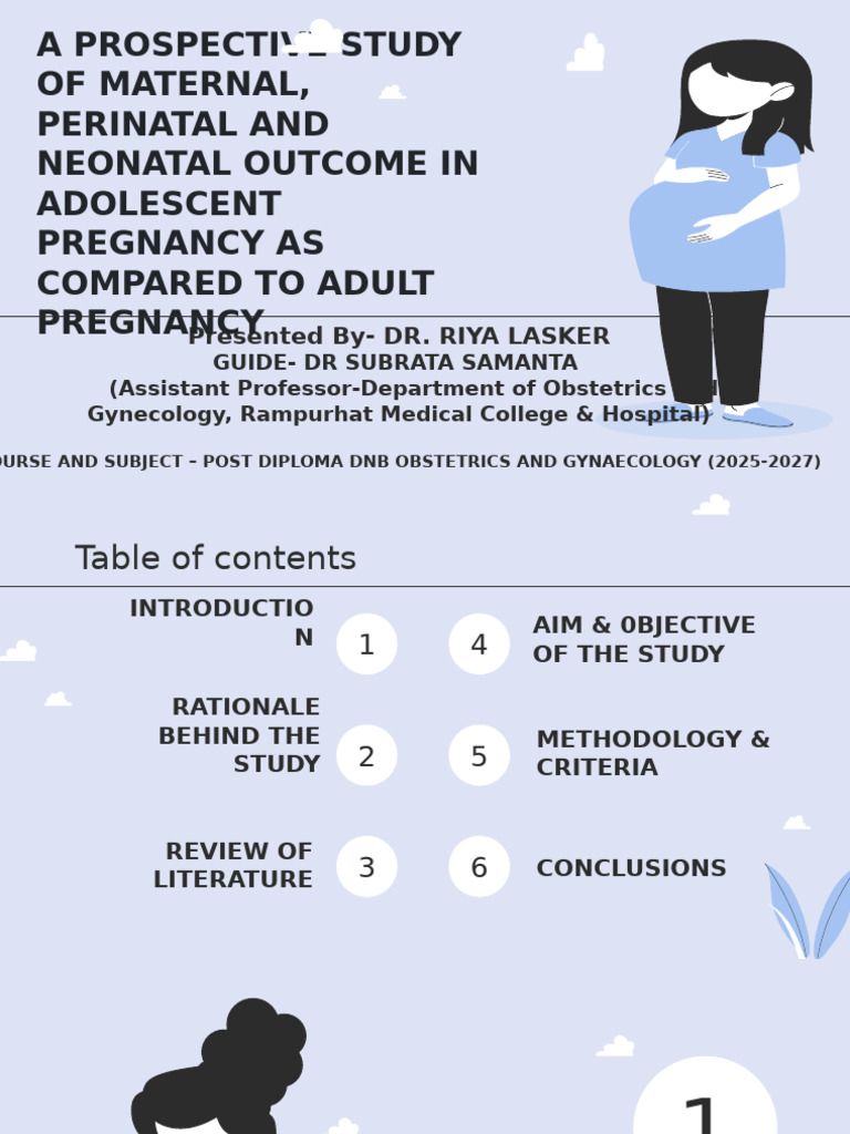 A Prospective Study of Maternal Perinatal and Neonatal Outcome in ...