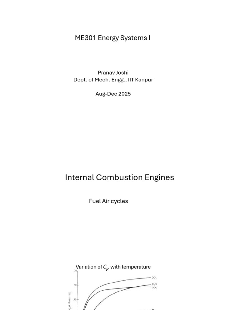 Internal Combustion Engine Performance Analysis | PDF | Combustion ...
