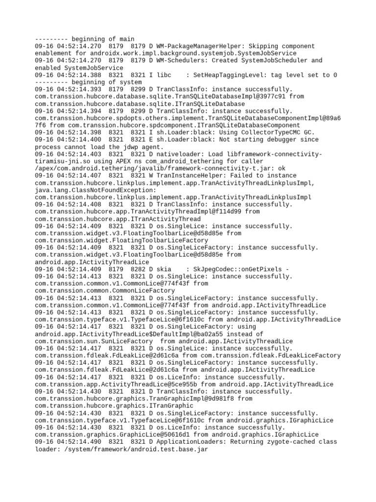 Android System Log Analysis | PDF | Domain Name System | System Software