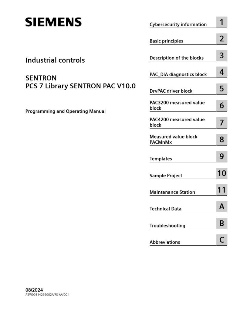 Pcs 7 Library Sentron Pac v10.0 - en | PDF | Input/Output | Computer ...