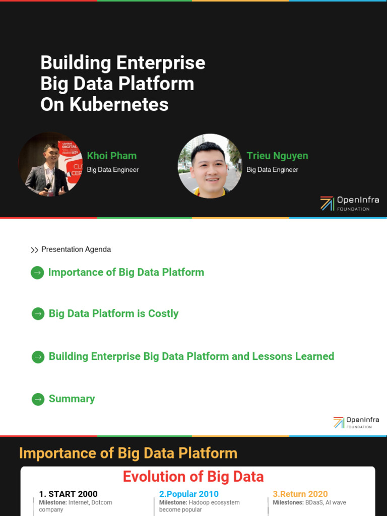 Building Big Data Platforms on Kubernetes | PDF | Big Data | Apache Hadoop