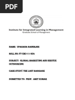 Case Study Lost Baggage