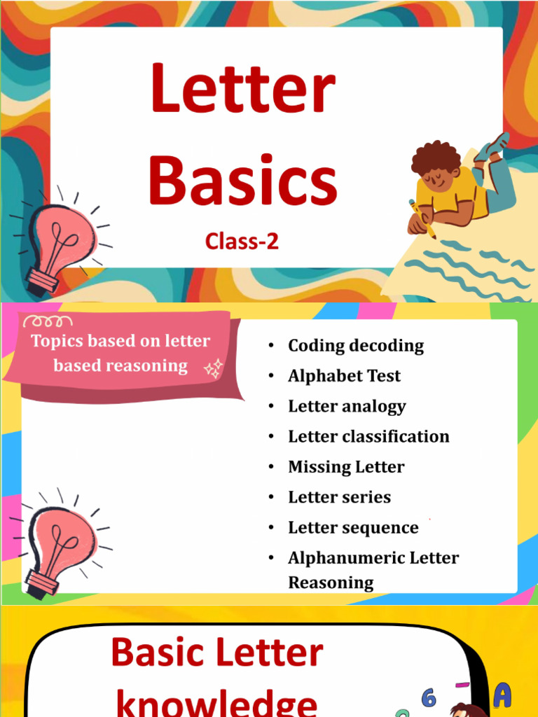 Letter Basics 2 | PDF