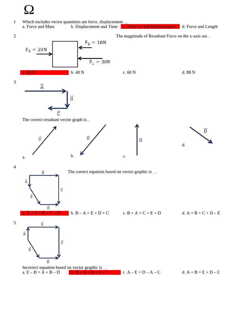 DT 2 - 2 | PDF | Euclidean Vector | Force