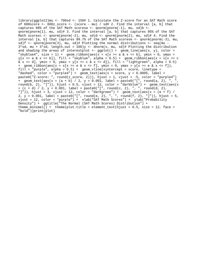 U7DFT4Stat R Code | PDF