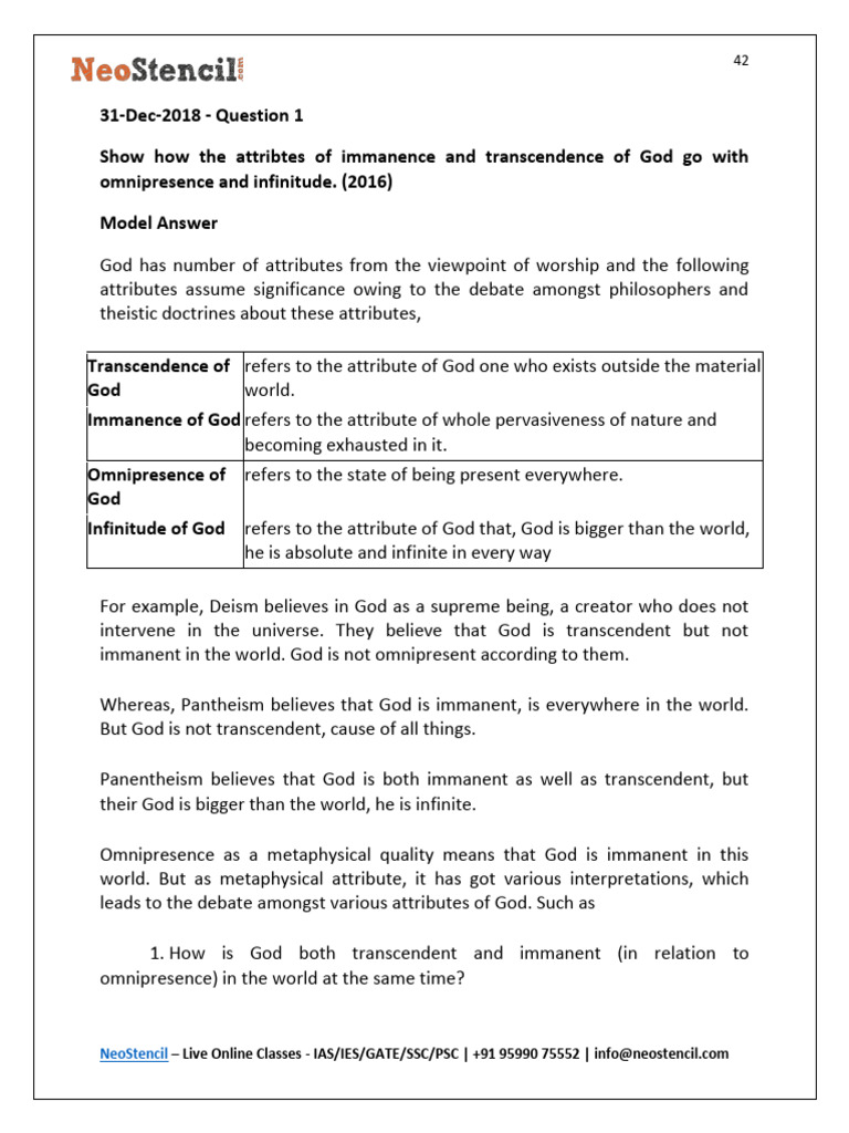 Paper 2 PYQ Solved Neostencil | PDF | Moksha | Brahman
